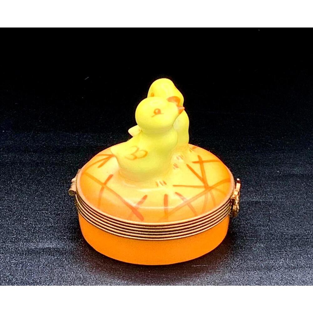 Authentic Limoges Castel “Love Birds” Trinket Box – Peint Main, France - Picture 2 of 6